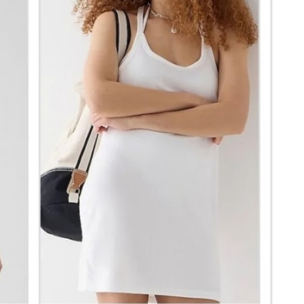 NWT J. Crew Terry Racerback Dress